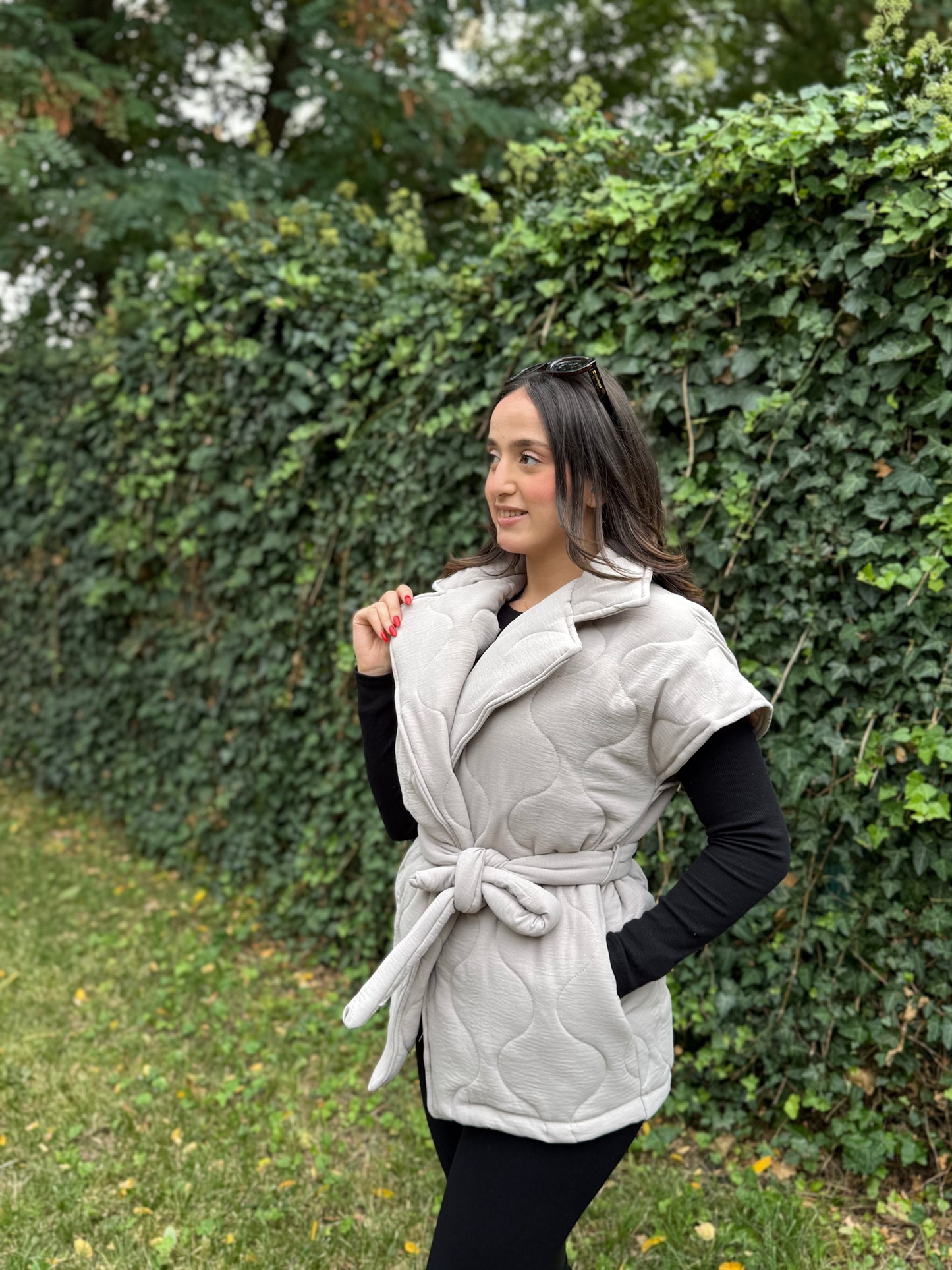 Veste matelassée sans manches