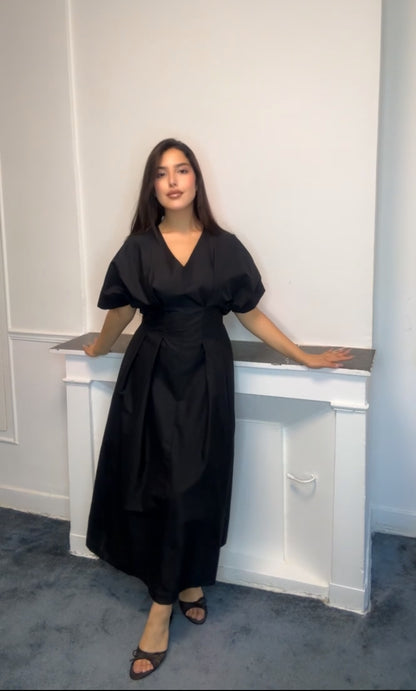 Robe longue à nouer