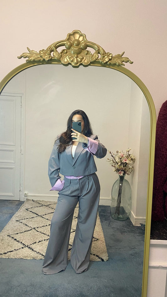 Ensemble corpo gris