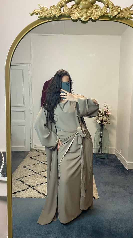 Abaya deux pièces