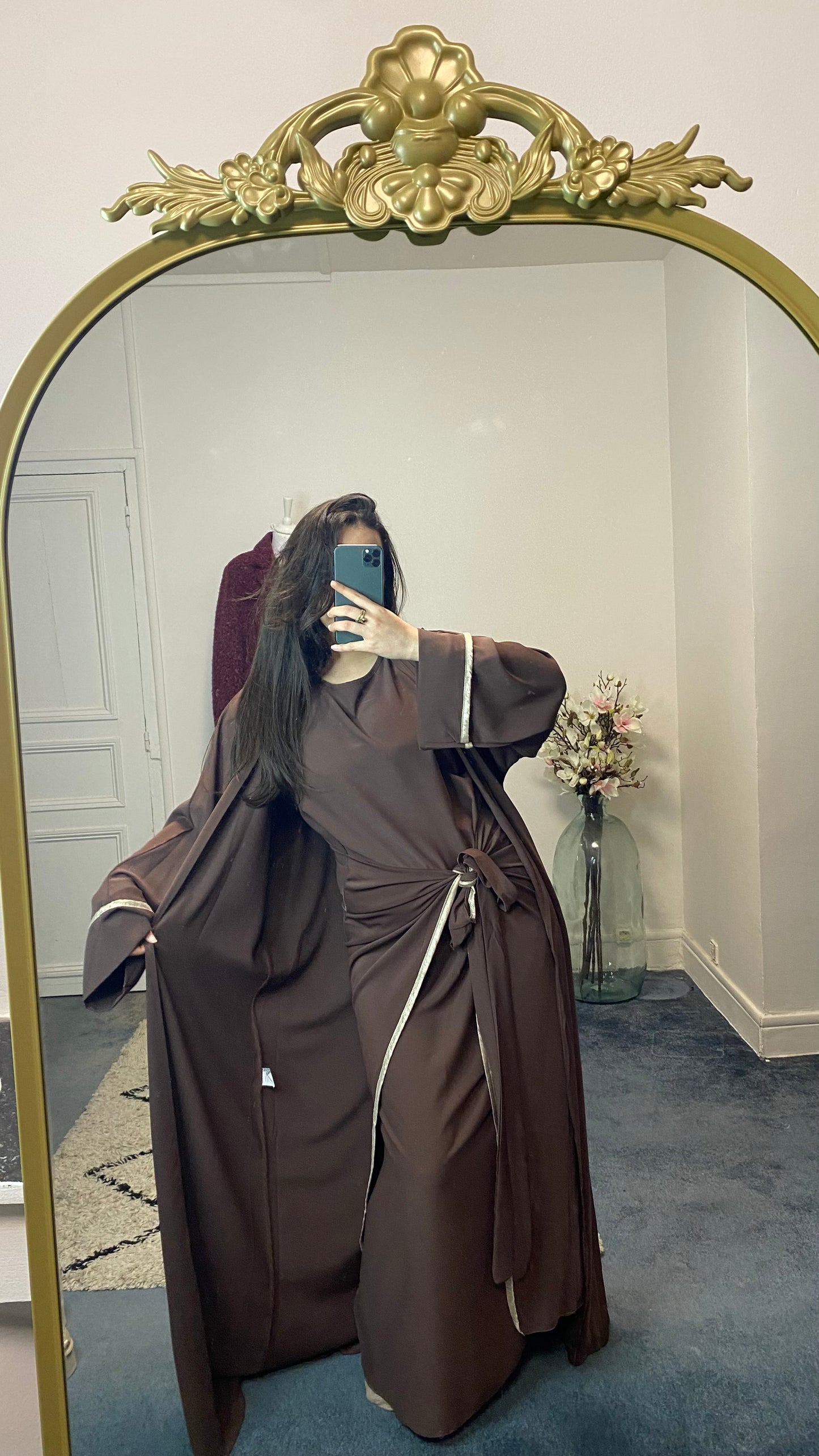 Abaya deux pièces