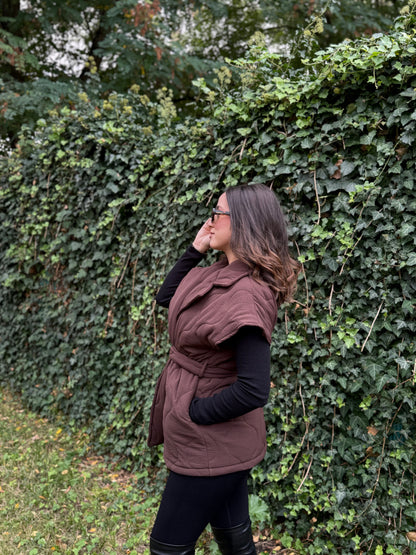 Veste matelassée sans manches