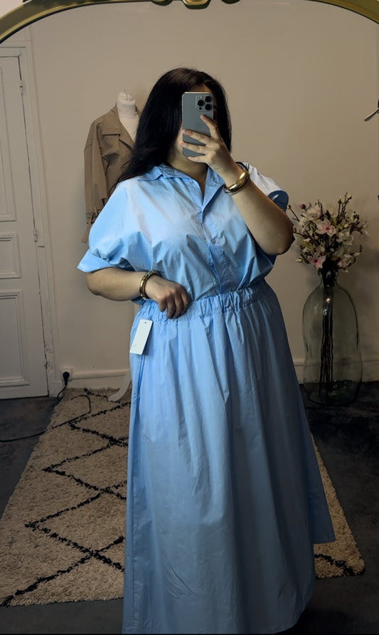 Ensemble chemise fluide