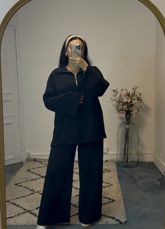 Ensemble Comfy Noir Oversize