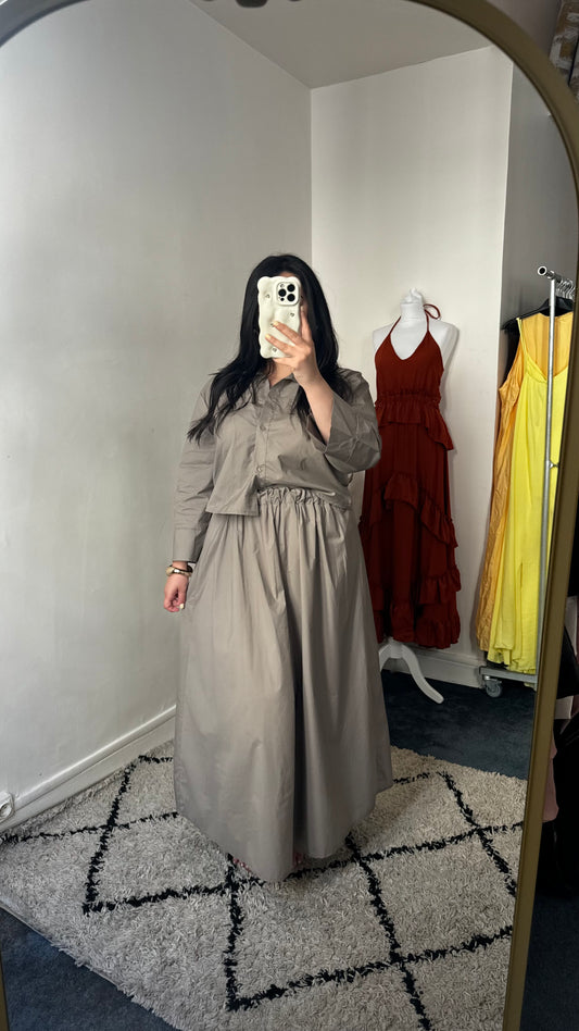 Ensemble jupe chemise